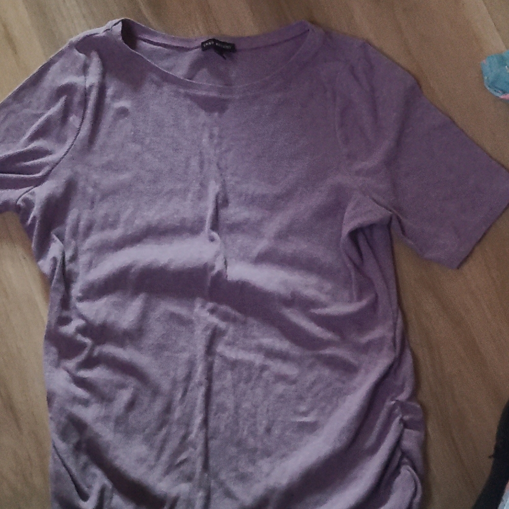 Lane Bryant Lavender Short Sleeve Tee
